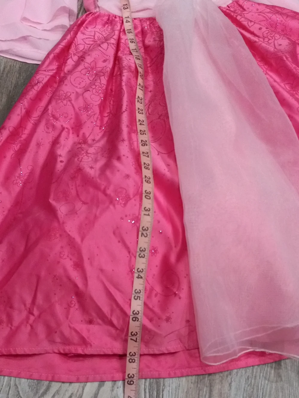 Disney Store Pink Shimmer Princess Costume Dress - Picture 15 of 15